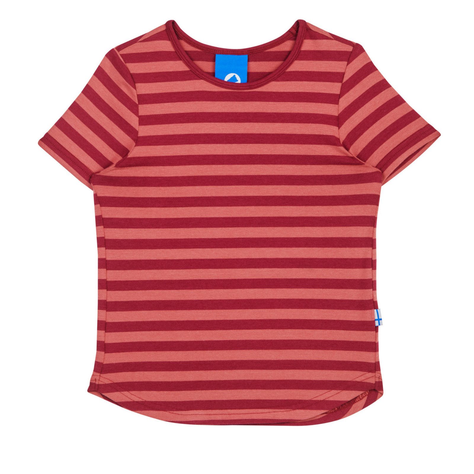 Finkid T-Shirt Finkid Maalari T-Shirt Beet Red/Rose 100/110
