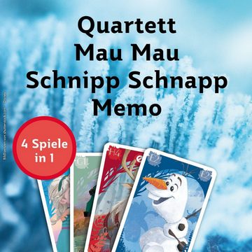 Cartamundi Spiel, Disney Die Eiskönigin 2 - Quartett 4 in 1