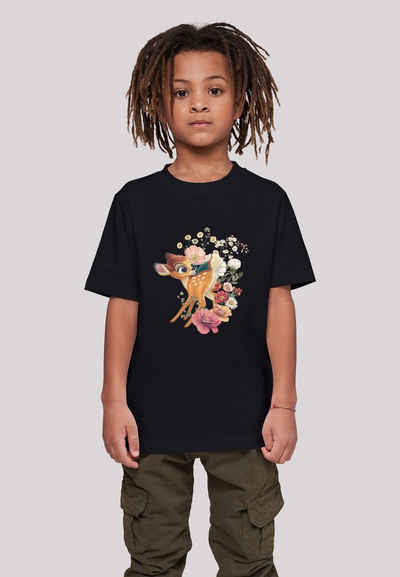 F4NT4STIC T-Shirt »Disney Bambi - Premium Film Movie TV Comic Fan Merch« Unisex Kinder,Premium Merch,Jungen,Mädchen,Bedruckt