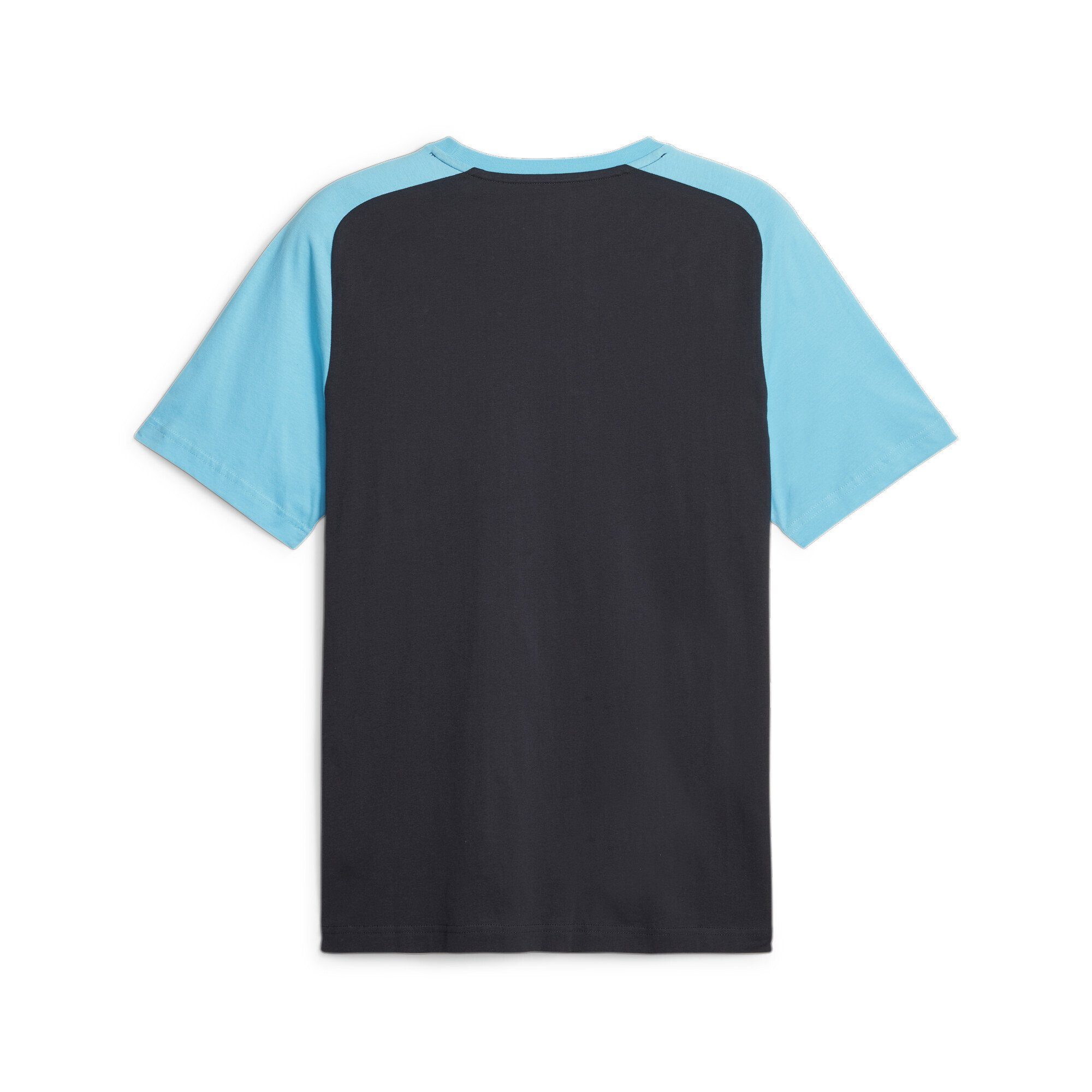 PUMA T-Shirt City Manchester Casuals T-Shirt Hero Herren Black Blue Navy Dark Football