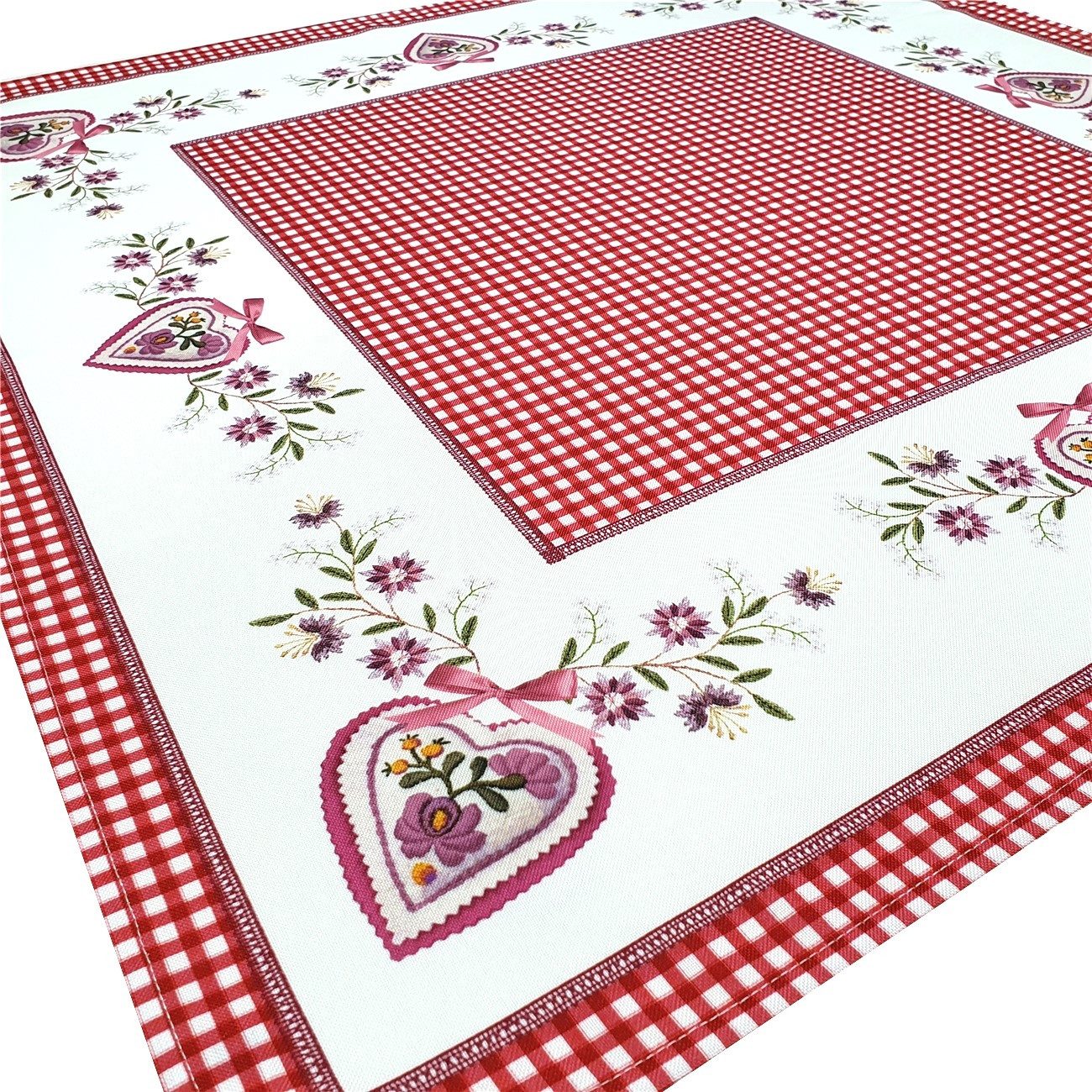 Stoffschmiede Tischdecke / Bestickt / 85x85cm günstig online kaufen