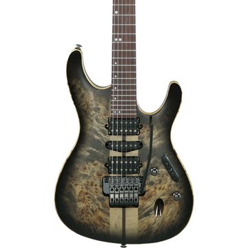 Ibanez E-Gitarre, Premium S1070PBZ-CKB Charcoal Black Burst - E-Gitarre