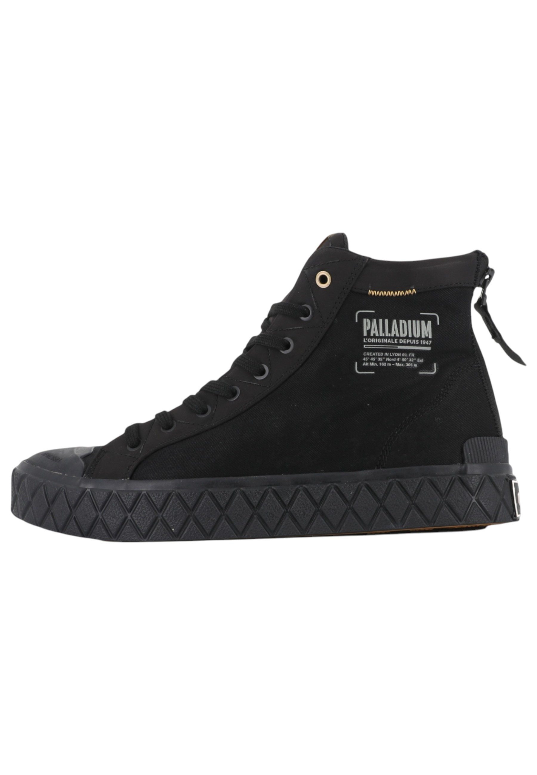 Palladium 79499-008-M Palla Ace Detroit Black Sneaker