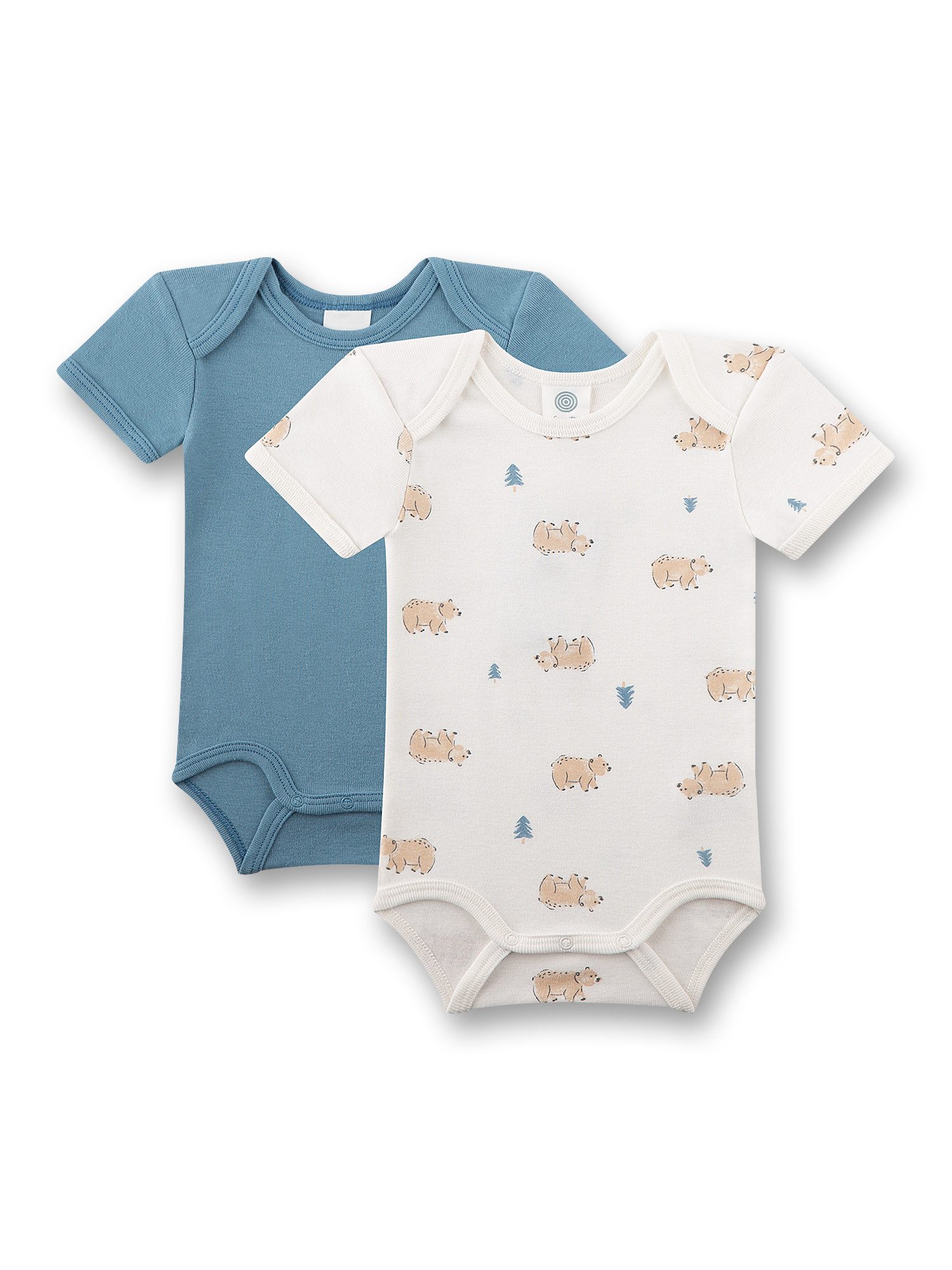 Sanetta Kurzarmbody Doppelpack Kurzarmbody (2-tlg., 2er-Pack)