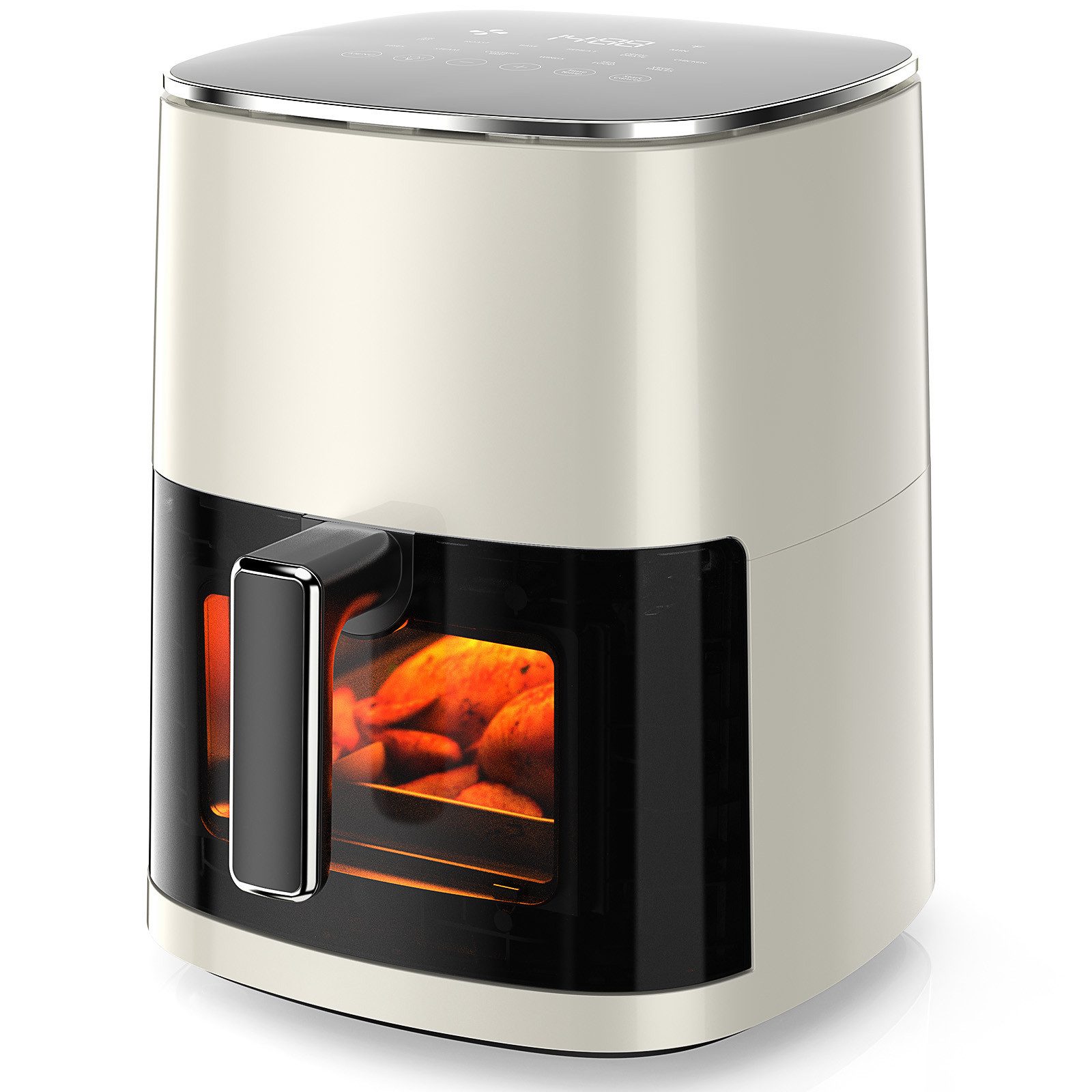 DUMOS Heißluftfritteuse, 6,34 QT – XXL Air Fryer mit Digitaldisplay, 8 Kochprogramme
