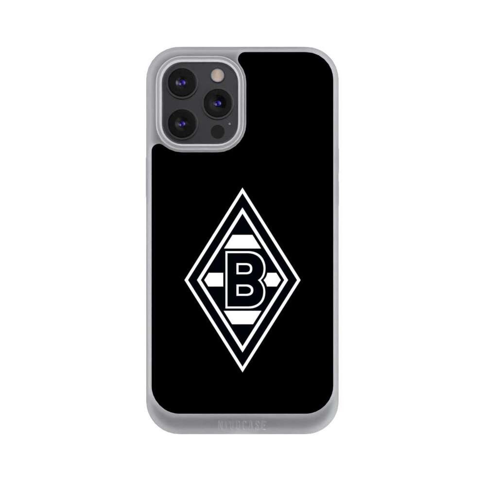 Handyhülle Wappen Borussia Mönchengladbach Gladbach Borussia Raute Schwarz