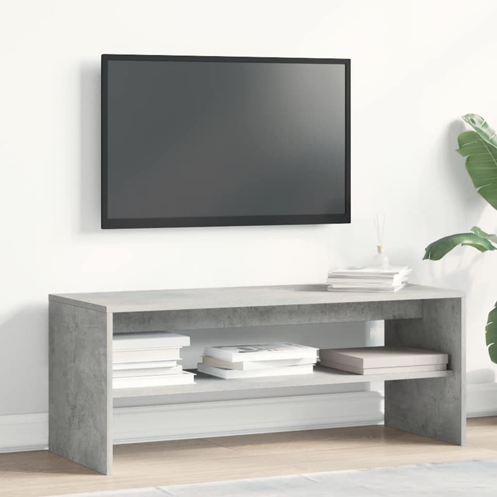 vidaXL TV-Schrank TV-Schrank Betongrau 100x40x40 cm günstig online kaufen