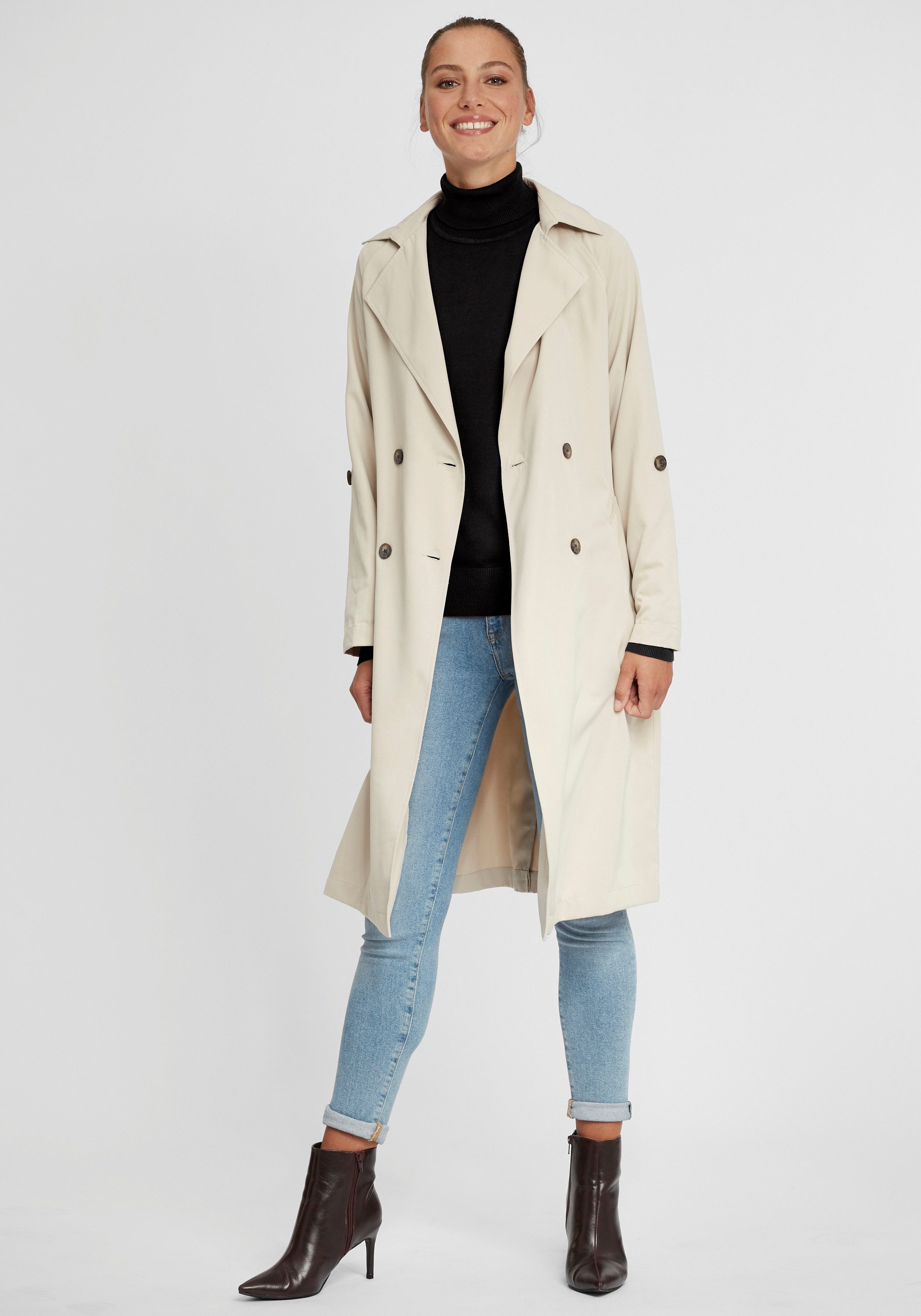 OXMO Rollkragenpullover OXWina Strickpullover mit Rollkragen günstig online kaufen