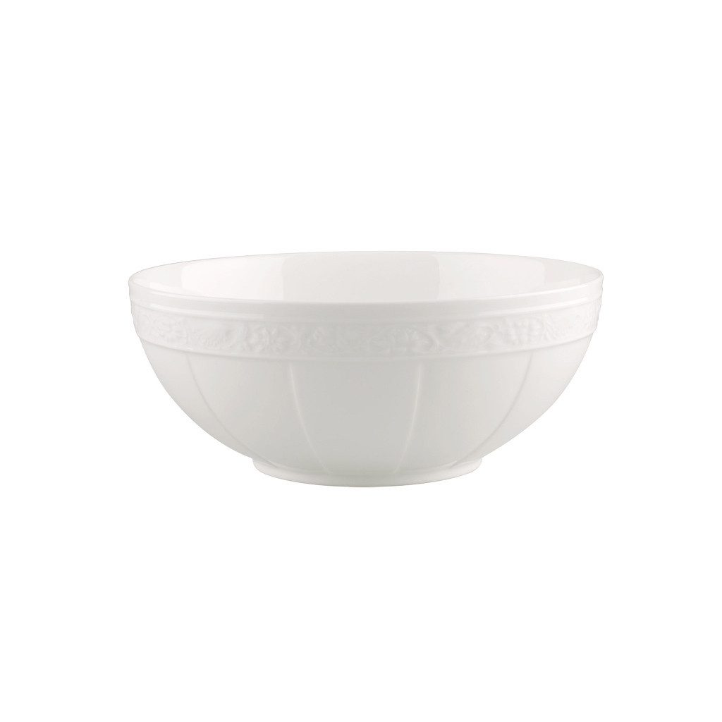 Salatschüssel White Pearl Schüssel rund groß
