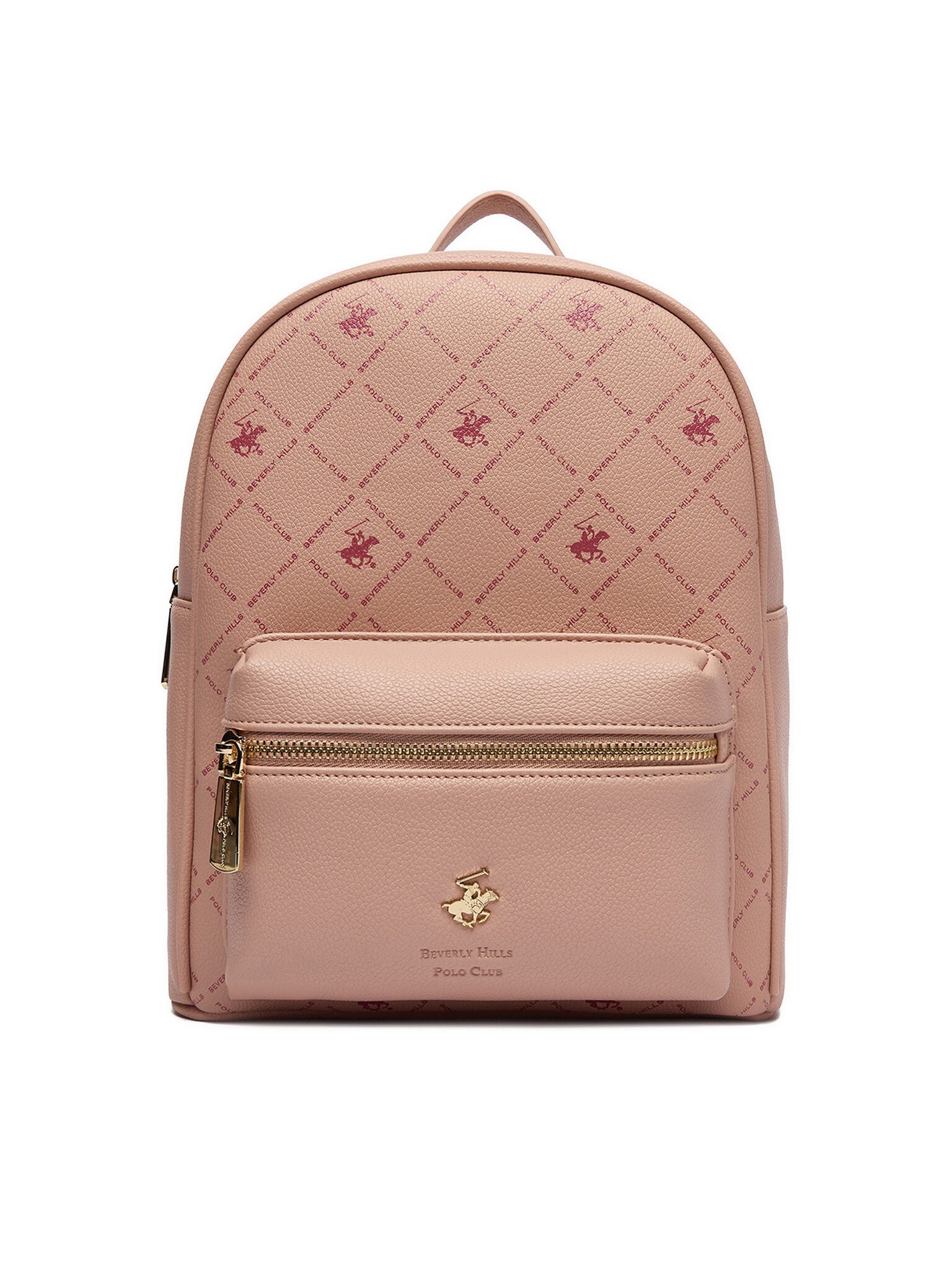 BEVERLY HILLS POLO CLUB Freizeitrucksack Beverly Hills Polo Club Damen-Rucksack Pink BEVERLY HILLS POLO CLUB-CE