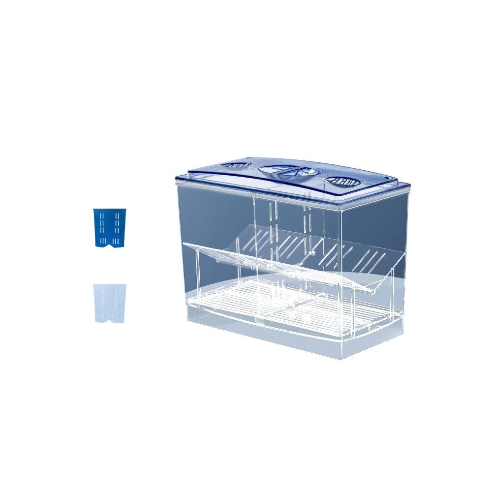 GarveeMore Аквариумы-Set Clear Acryl Mini Fish Tank mit abnehmbarer geteilter Fischschale