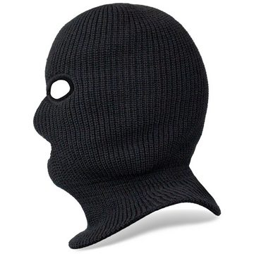 Black Snake Sturmhaube Thinsulate Balaclava Strickhaube für Damen und Herren