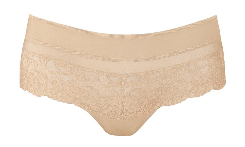 Wolbar Stringpanty Shorts-Strings mit Spitze verziert