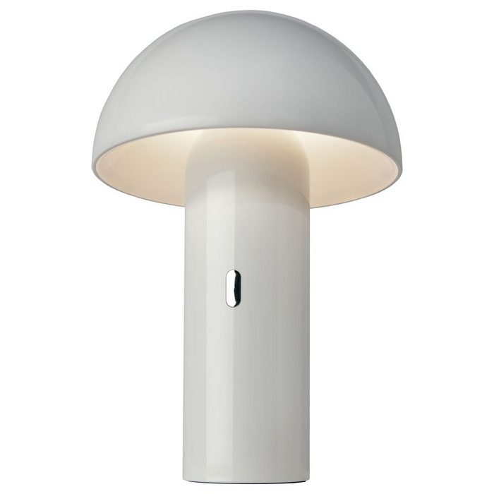 SOMPEX LED Tischleuchte LED Akkuleuchte Svamp in Weiß 7 5W 210lm Farbe: Weiß Leuchtmittel enthalten: Ja fest verbaut LED warmweiss Tischleuchte Nachttischlampe Tischlampe