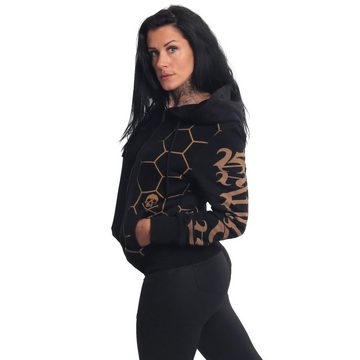 YAKUZA Kapuzensweatjacke Honeycomb