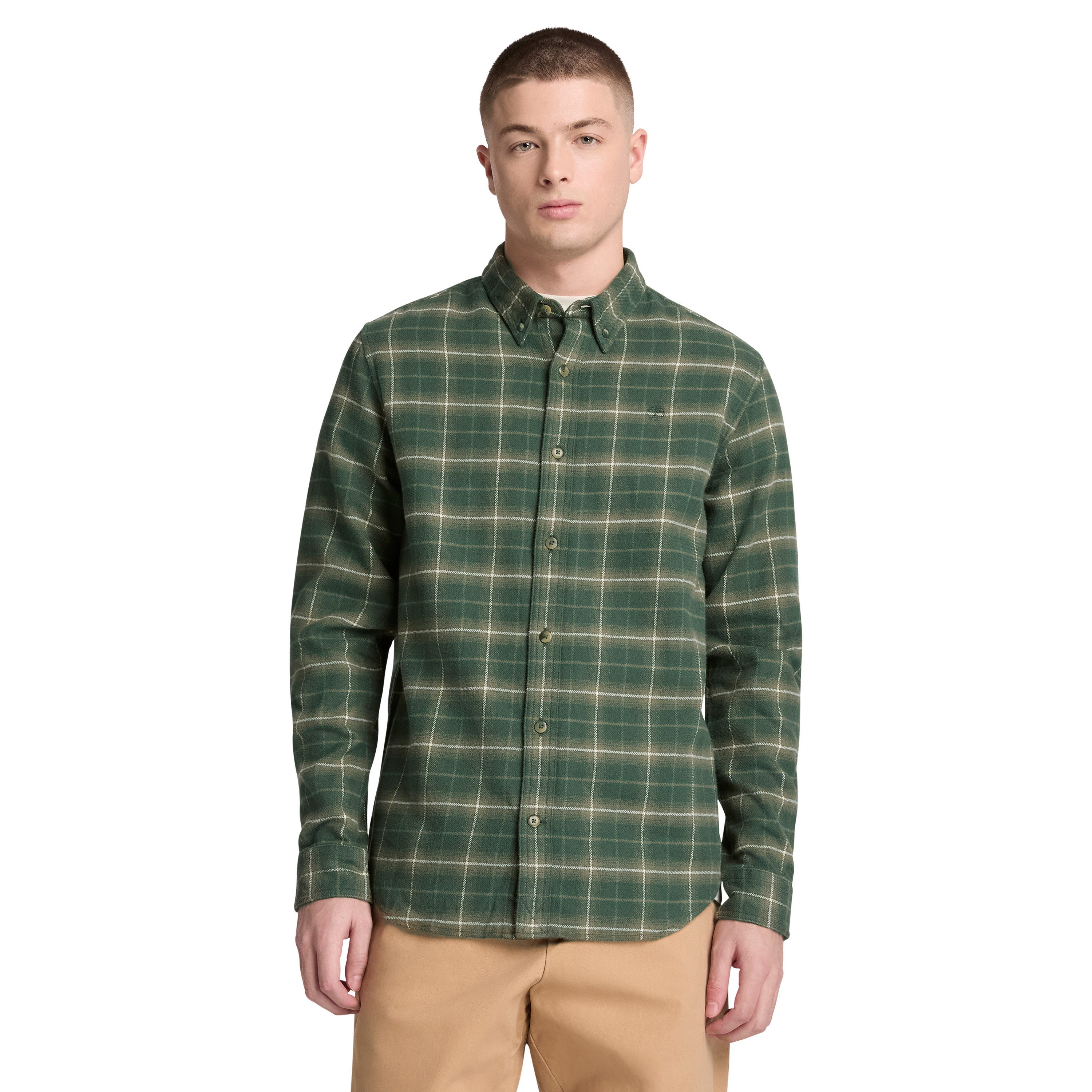 Timberland Flanellhemd Flannel Check Shirt (Regular) Regular-Passform, aus Baumwolle, in den Größen S bis XXXL