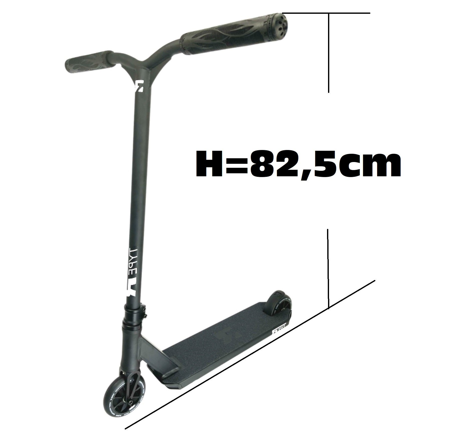 Root Industries Stuntscooter Root Industries Type R Stunt-Scooter H=82,5cm matt schwarz