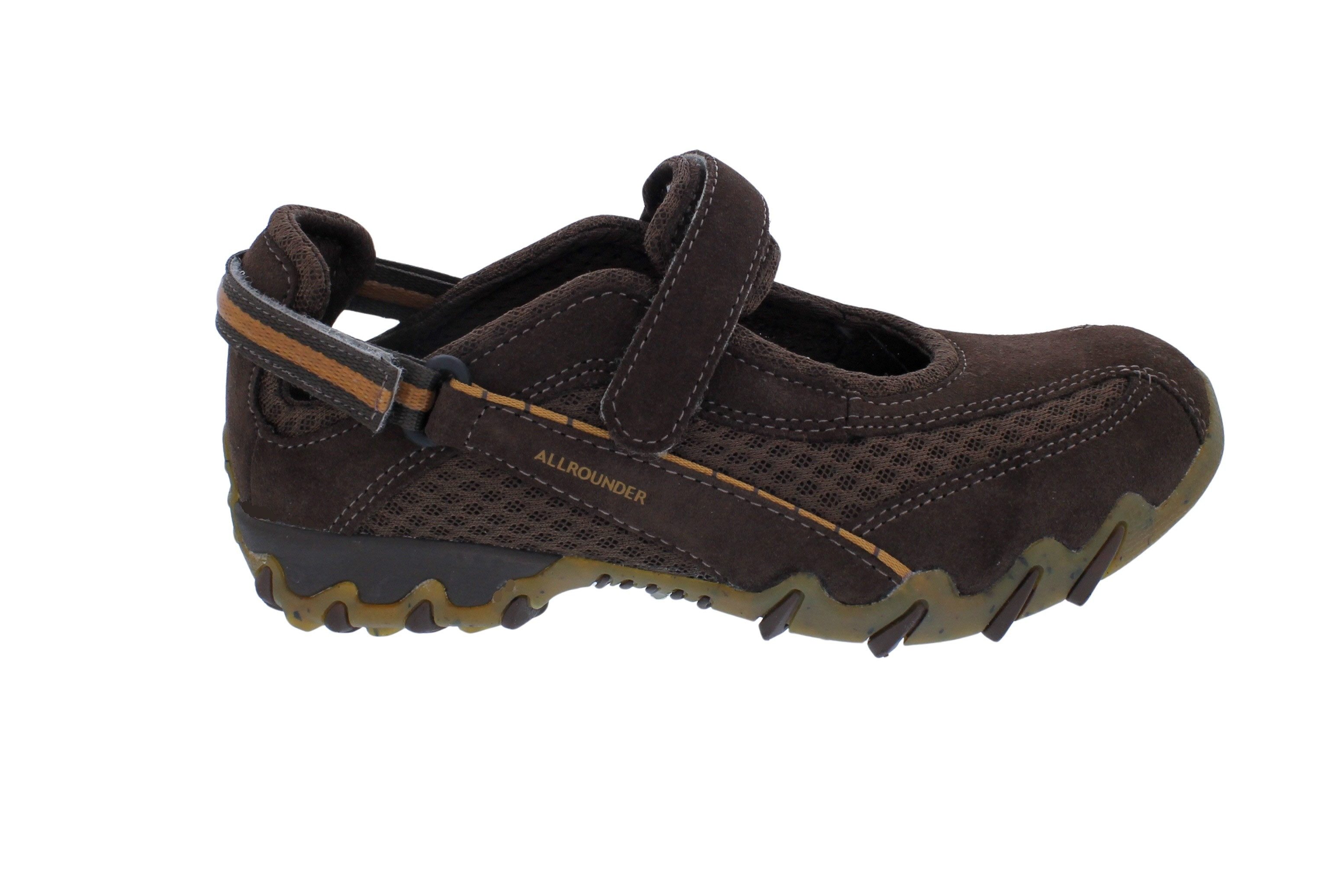 Allrounder Niro Sneaker, Klettverschluss, Corvino (braun), C. Suede 51 Klettschuh