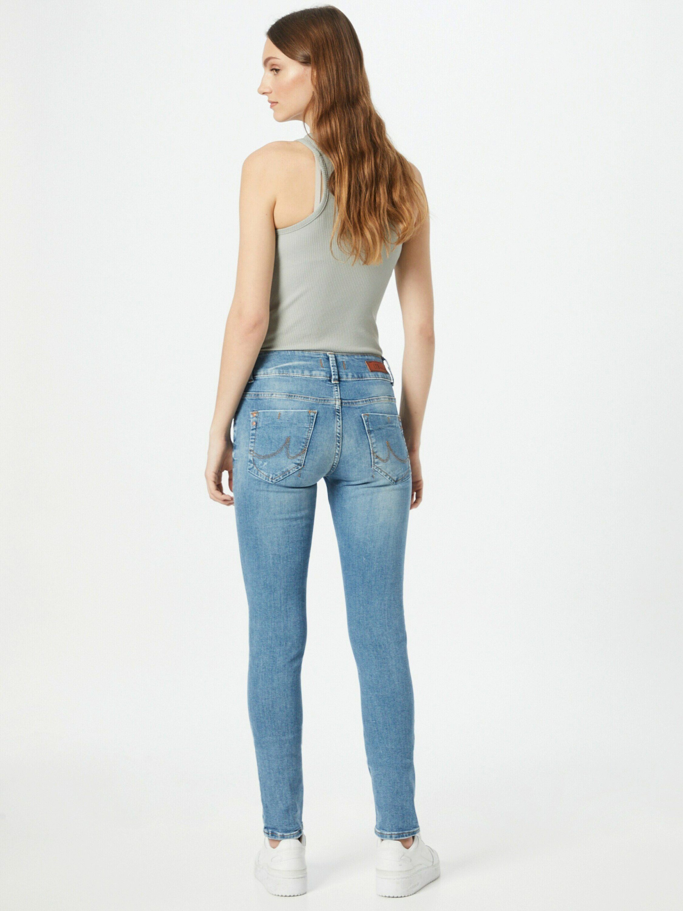 Weiteres Slim-fit-Jeans Molly (1-tlg) LTB Plain/ohne Details Detail, Patches,