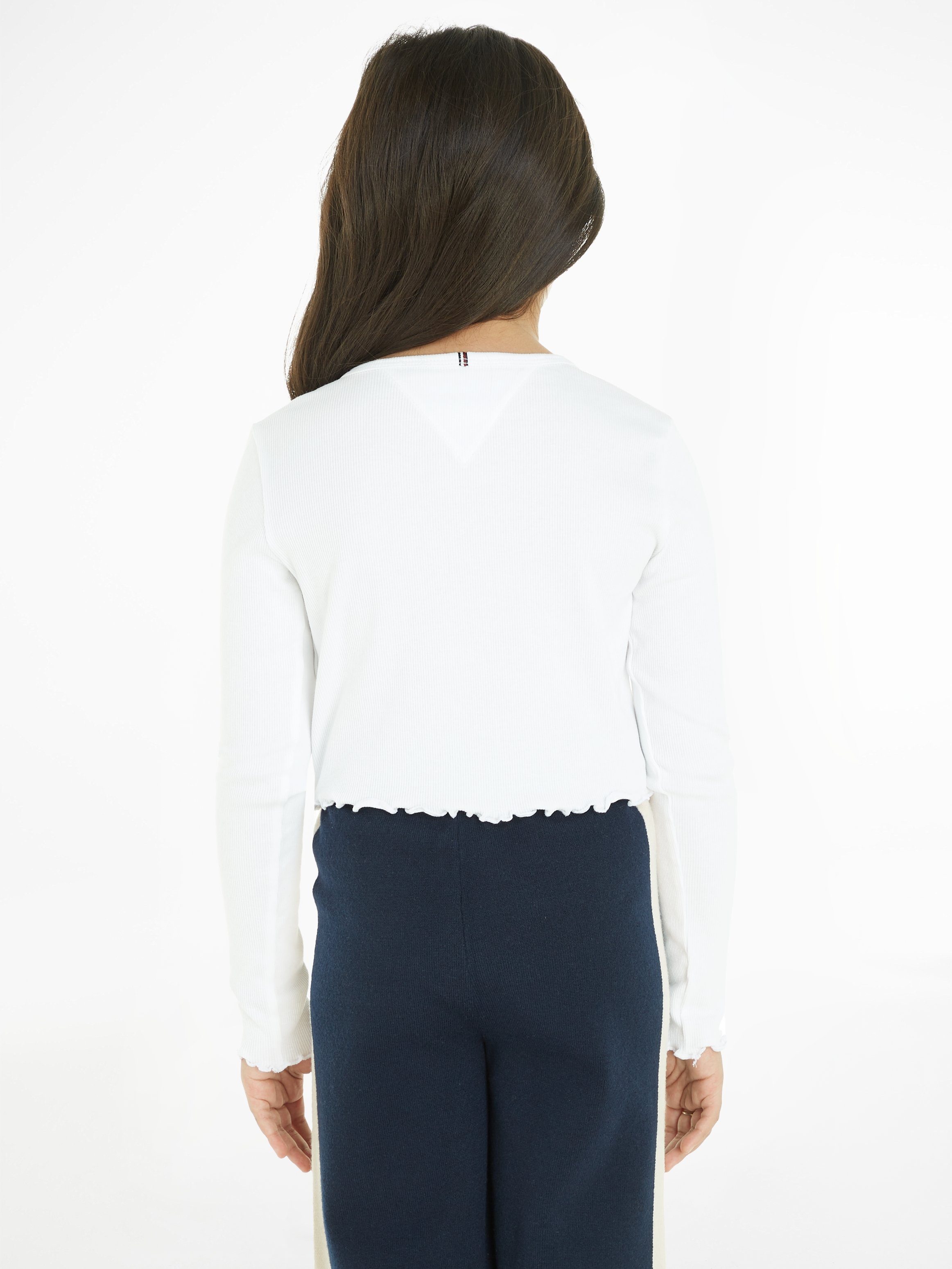 Tommy Hilfiger Langarmshirt ESSENTIAL RIB TOP günstig online kaufen