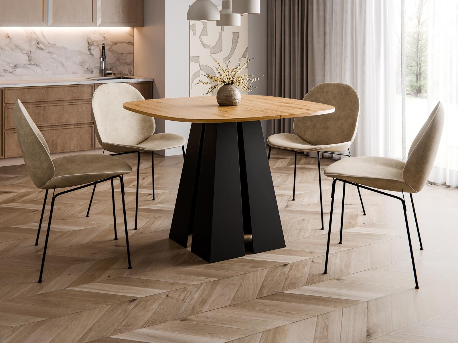 Compleo Esstisch Ø: 100cm oder 120 günstig online kaufen