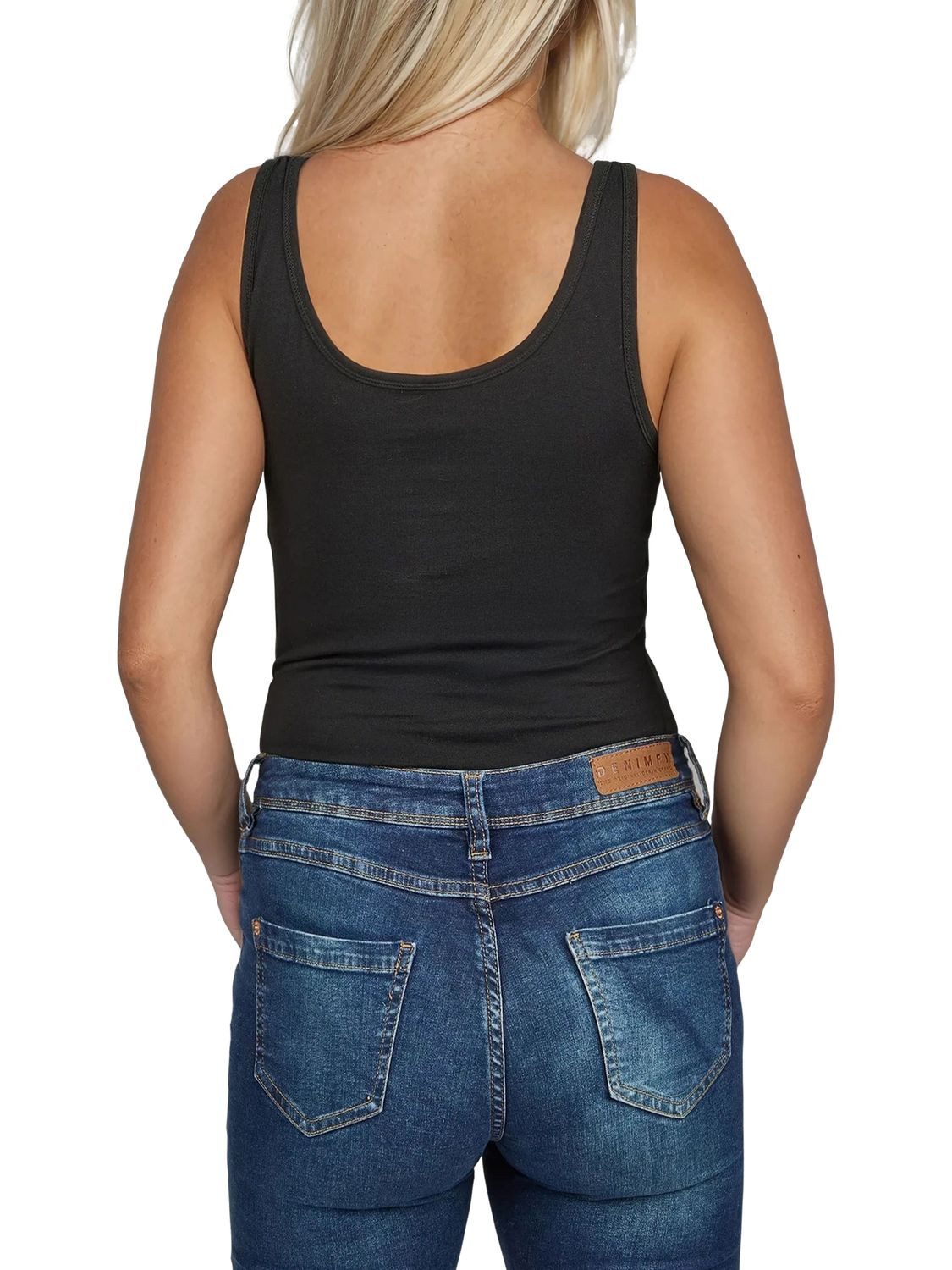 ONLY T-Shirt Damen Tank Top ONLLIVE LUV 4er Pack Slim Fit (Vorteilspack, 4-tlg) kurzarm Sommershirt mit Rundhalsausschnitt