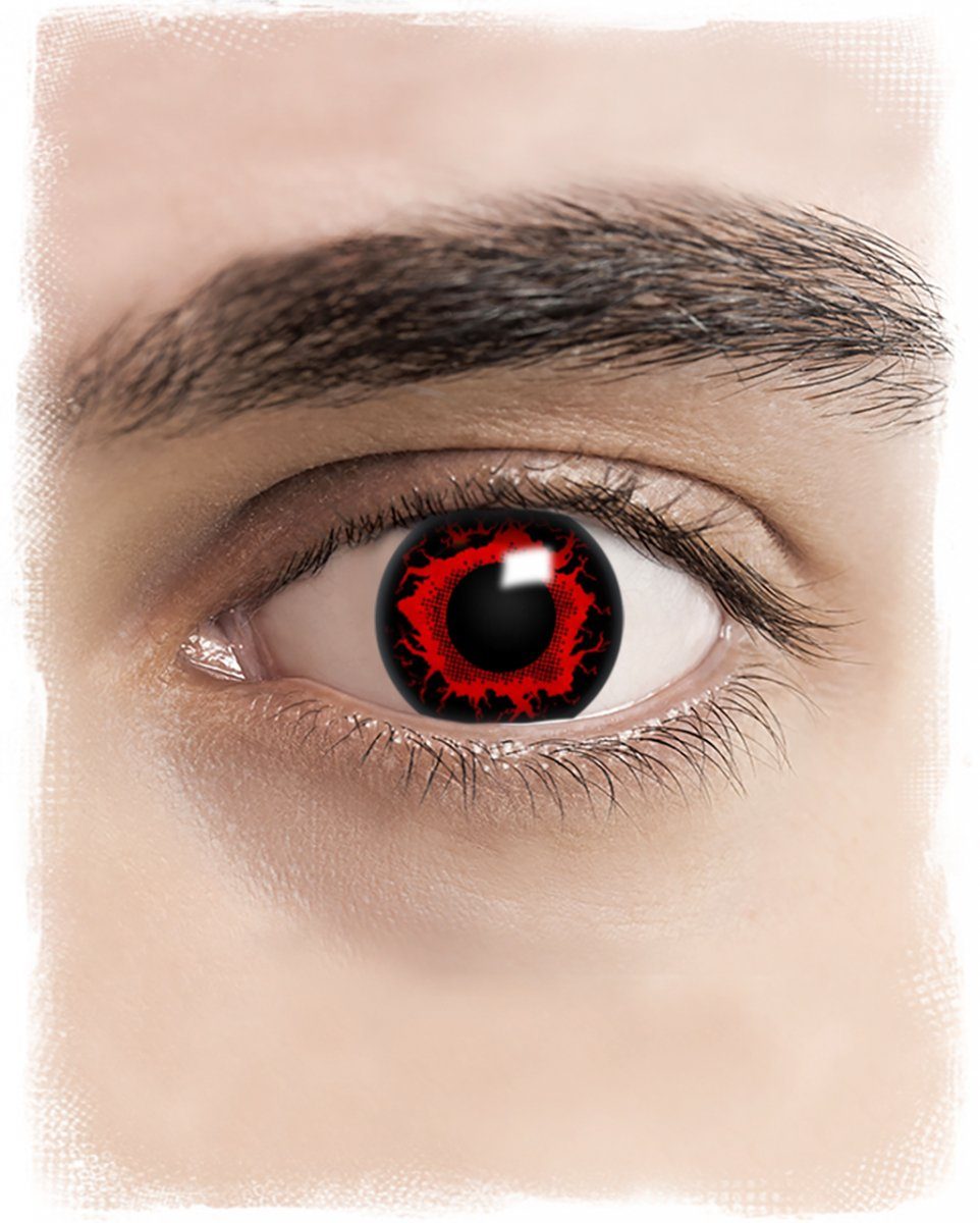 Horror-Shop Farblinsen Cataclysm Halloween Special FX Kontaktlinsen