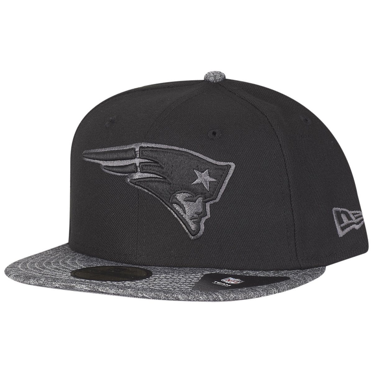 New Era Fitted Cap 59Fifty GREY II New England Patriots