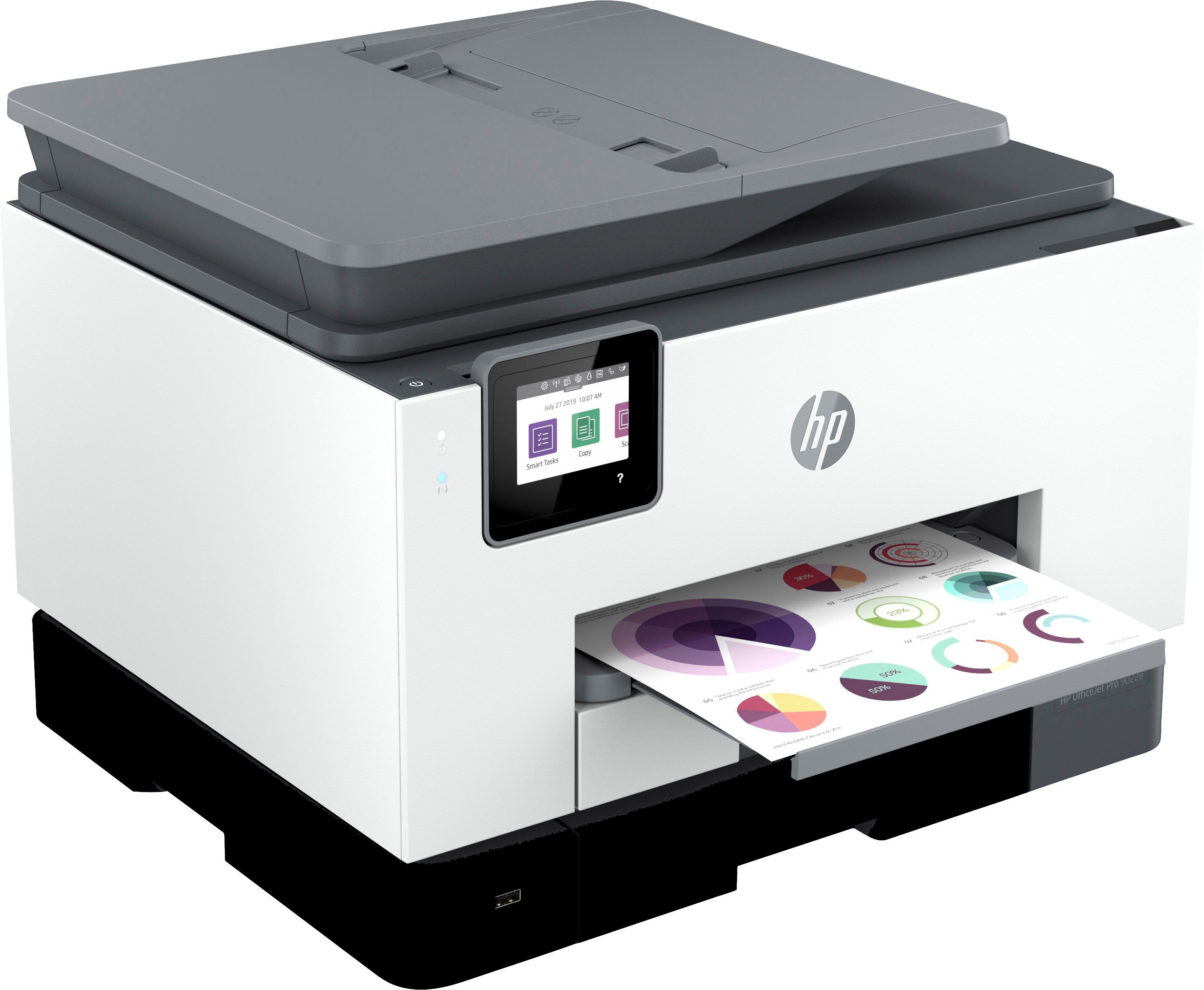 HP OfficeJet Pro 9022e AiO kompatibel) (LAN (Wi-Fi), Ink A4 HP+ WLAN color Instant (Ethernet), Multifunktionsdrucker