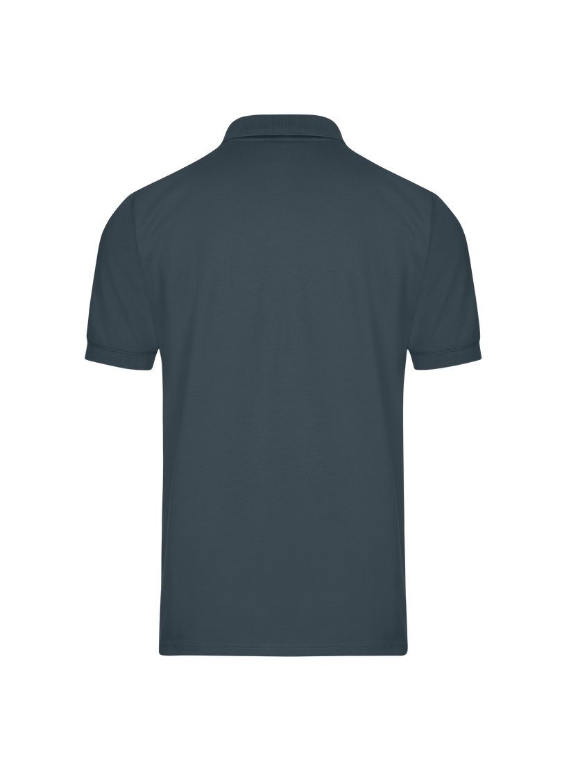 Trigema Poloshirt TRIGEMA anthrazit Piqué-Qualität in Poloshirt