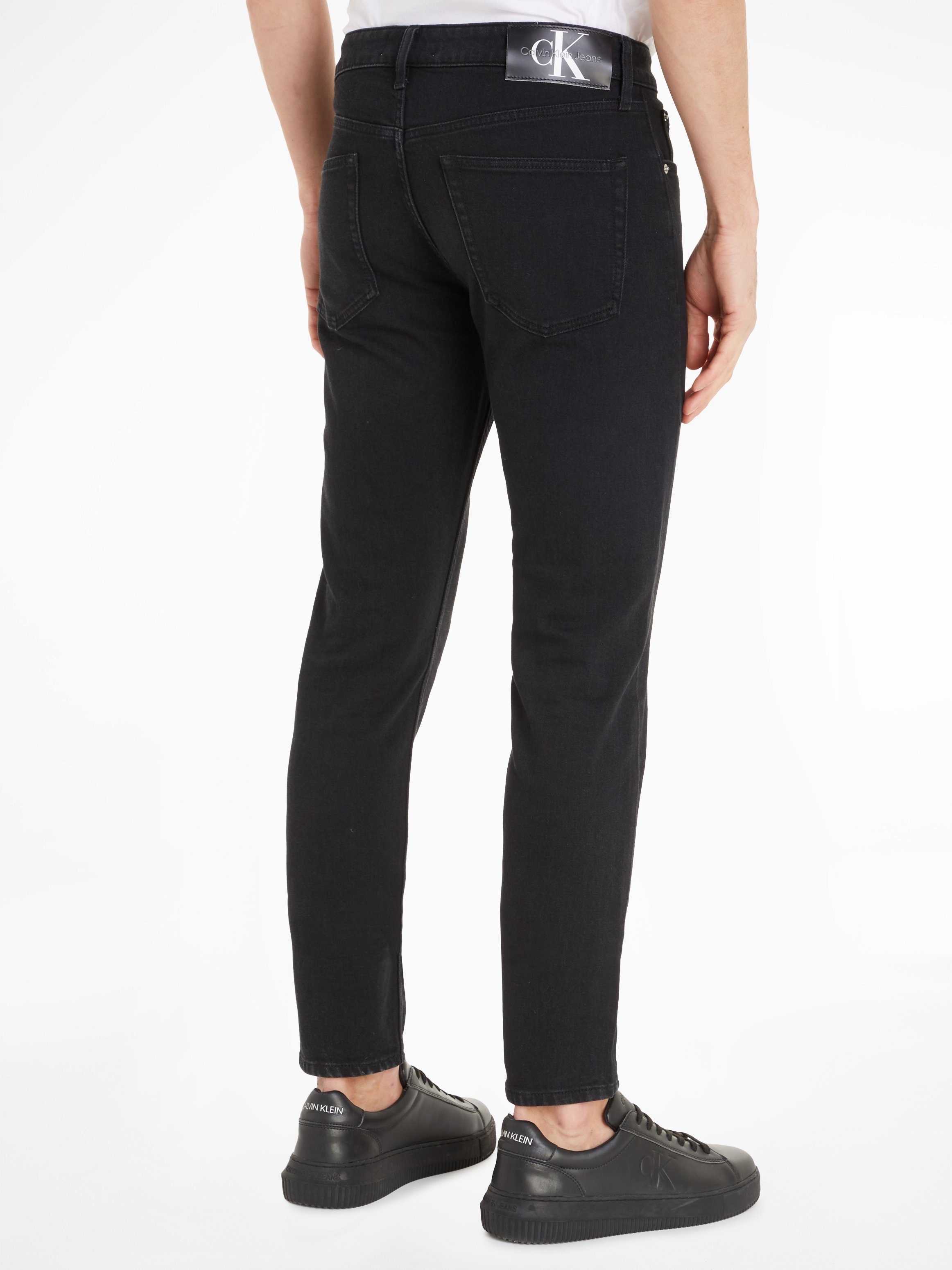 Calvin Klein Jeans Slim-fit-Jeans TAPER Denim SLIM Black