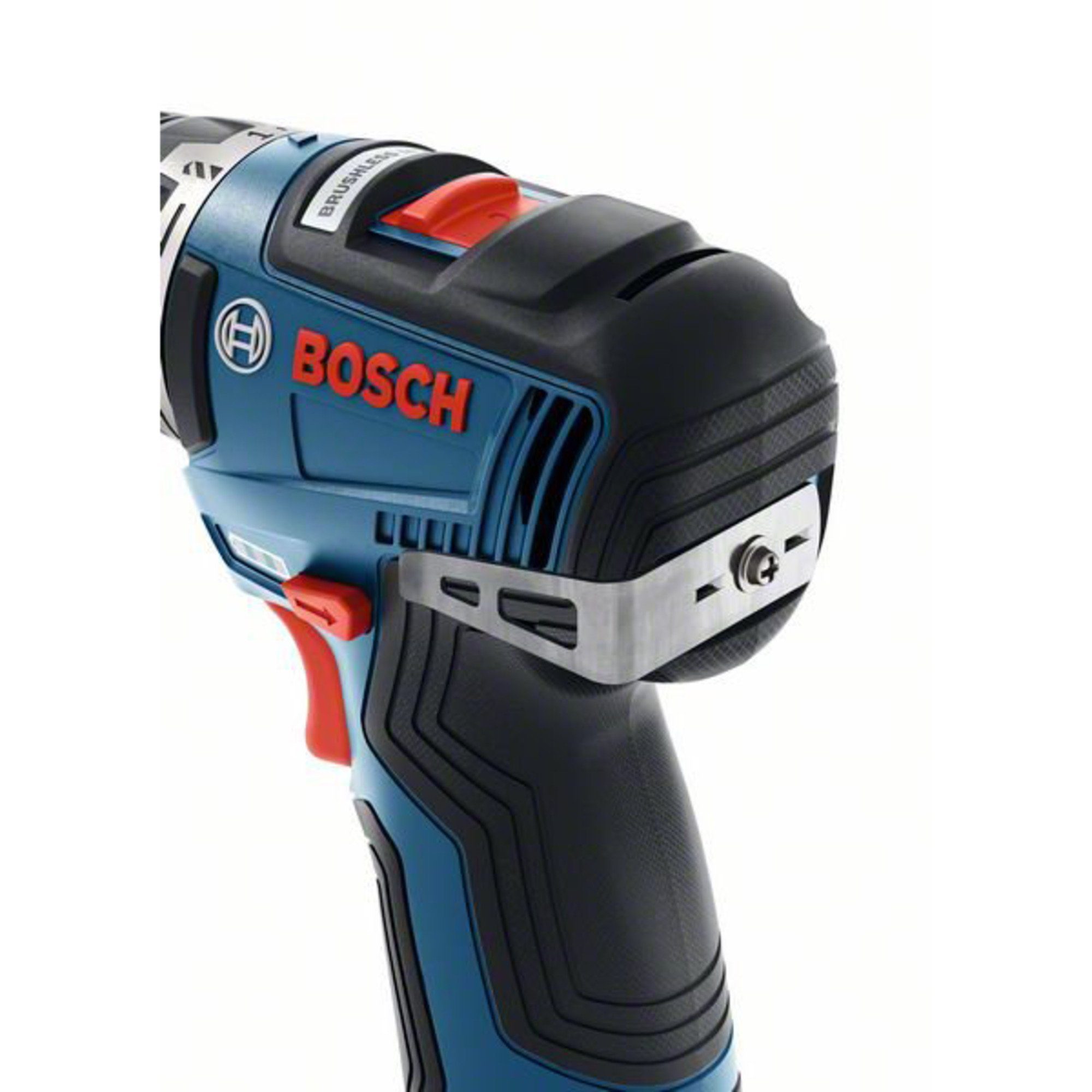 Bosch Professional Akku-Bohrschrauber Bosch Professional Akku-Bohrschrauber GSR 12V-35, 12 V V, (2x Li-Ionen Akku 3,0Ah, mit FlexiClick Bohrfutter, L-BOXX)