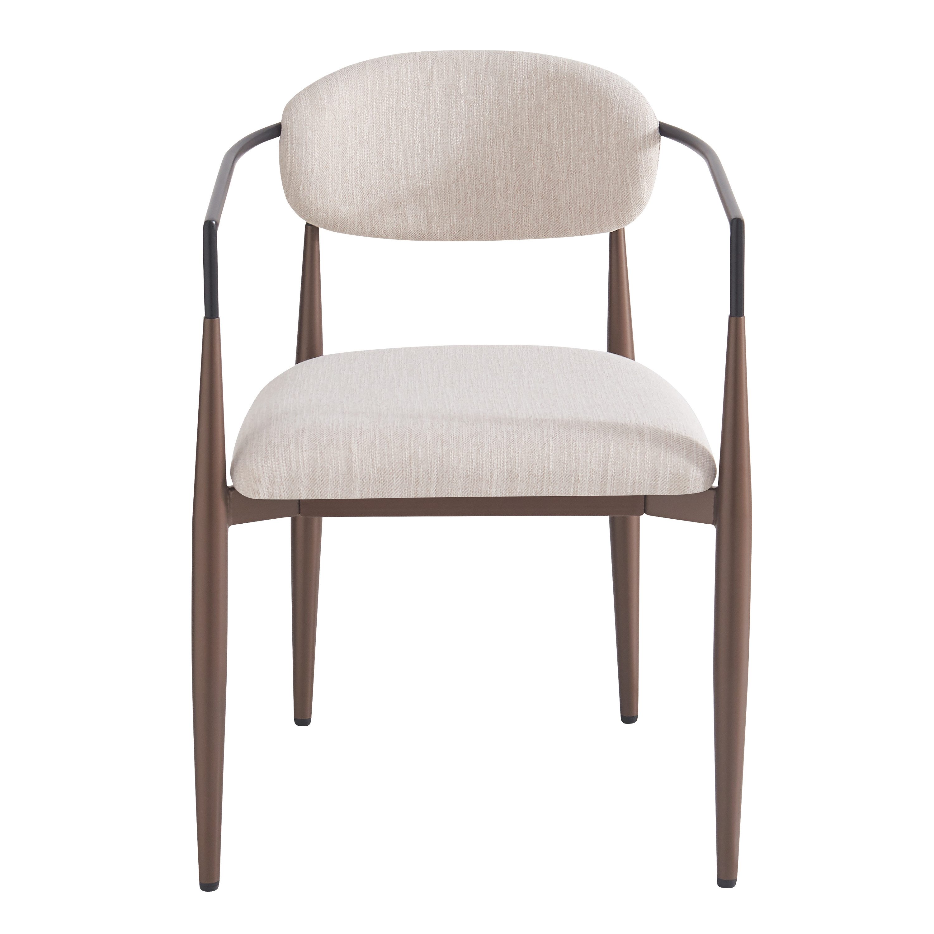 MODFU Esszimmerstuhl Luxus-Stuhl,Make-up-Stuhl (Ergonomischer Esszimmerstuhl aus Leinenstoff – Moderner Luxusstuhl für Esszimmer & Wohnzimmer, Verstellbare Eisenbeine, Atmungsaktiv und Komfortabel., 2 St)