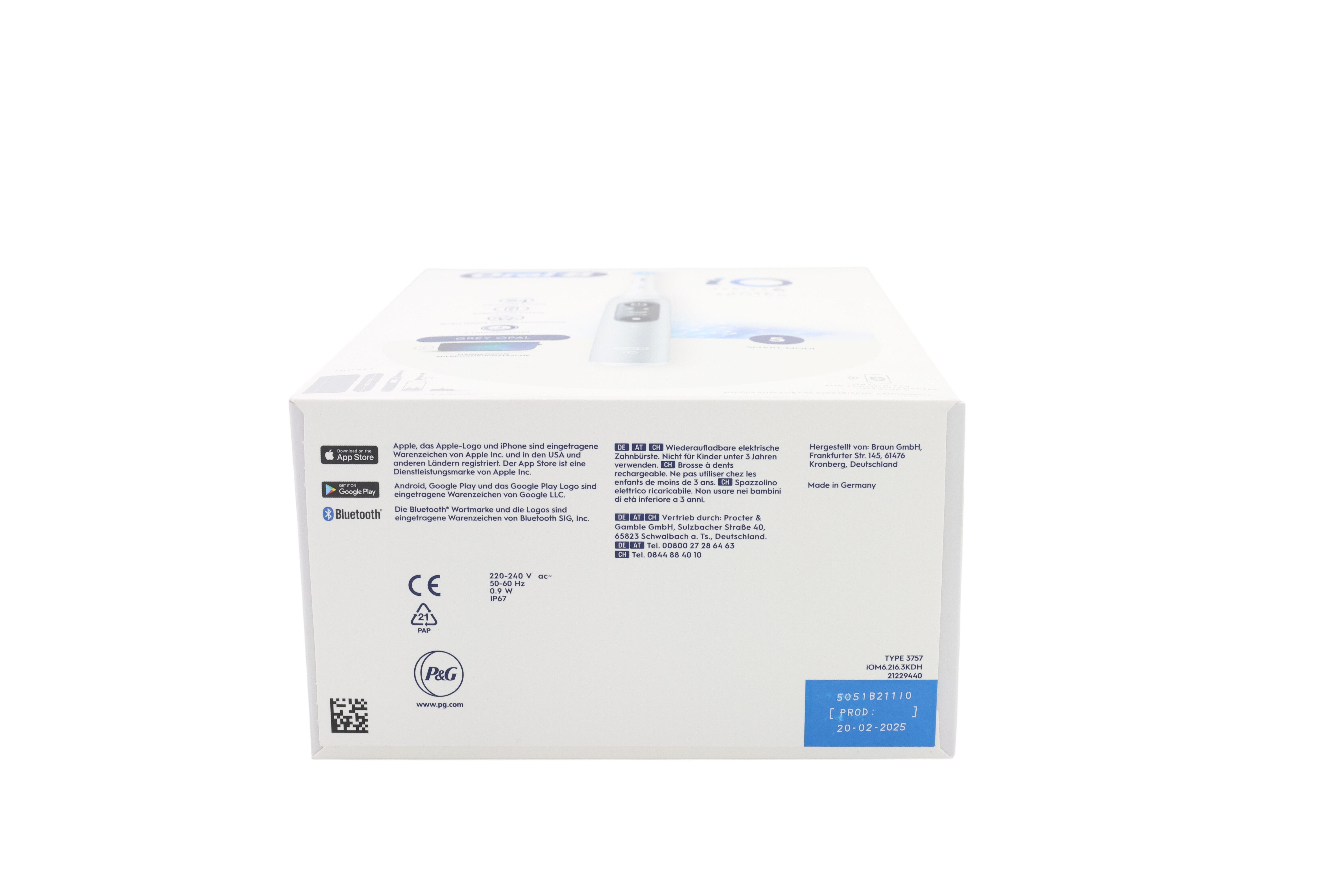 Braun Elektrische Zahnbürste Braun