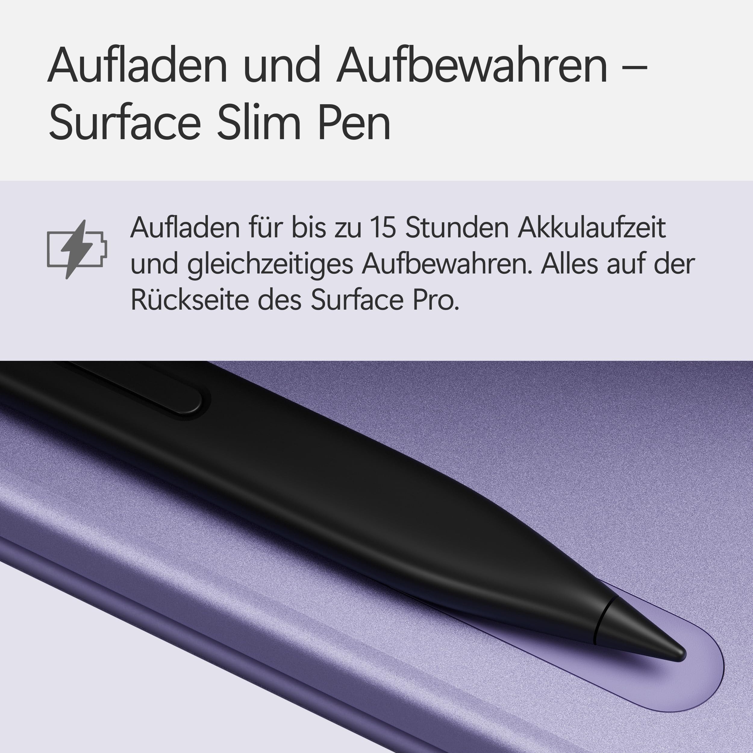 Microsoft EP2-33089 Tastatur (Violette Surface Pro 12" Tastatur mit Slim Pen)