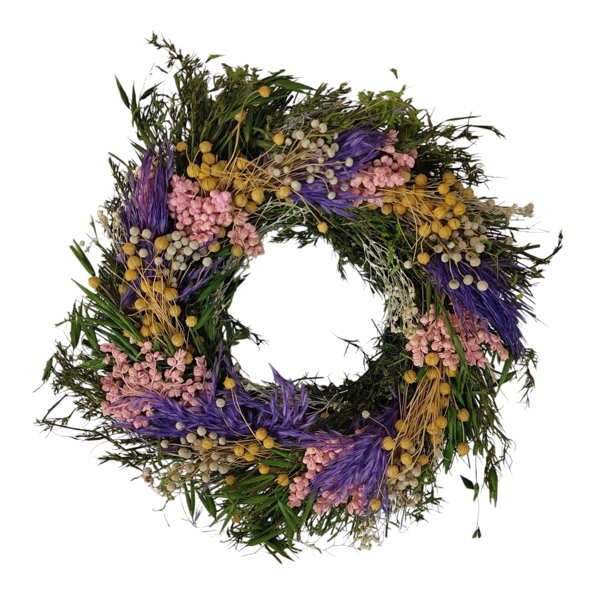 sesua Dekokranz Trockenblumenkranz Dekokranz Herbst Ø 24cm natur kein Plast günstig online kaufen