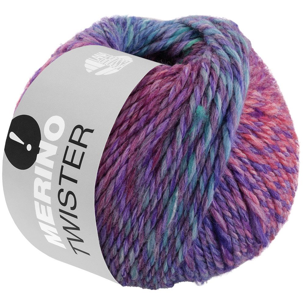 Häkelwolle Merino Twister dicke Wolle mit Farbverlauf