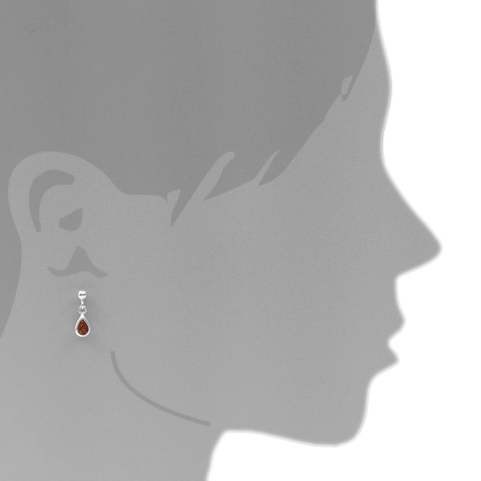 OSTSEE-SCHMUCK Paar Ohrhänger Ostsee-Schmuck Ohrhänger Classic 6 x 4 mm (2- günstig online kaufen