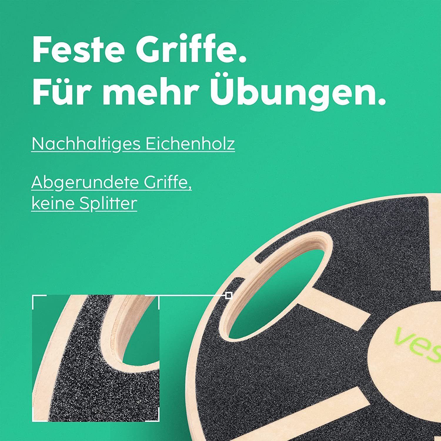 Fitnessbändern 3x Balance App, 3 Holz Board Bänder Testsieger + + 2 Balance mit Slider Vesta+ + Vesta+ Fitness und 2x Board Balanceboard Slidern