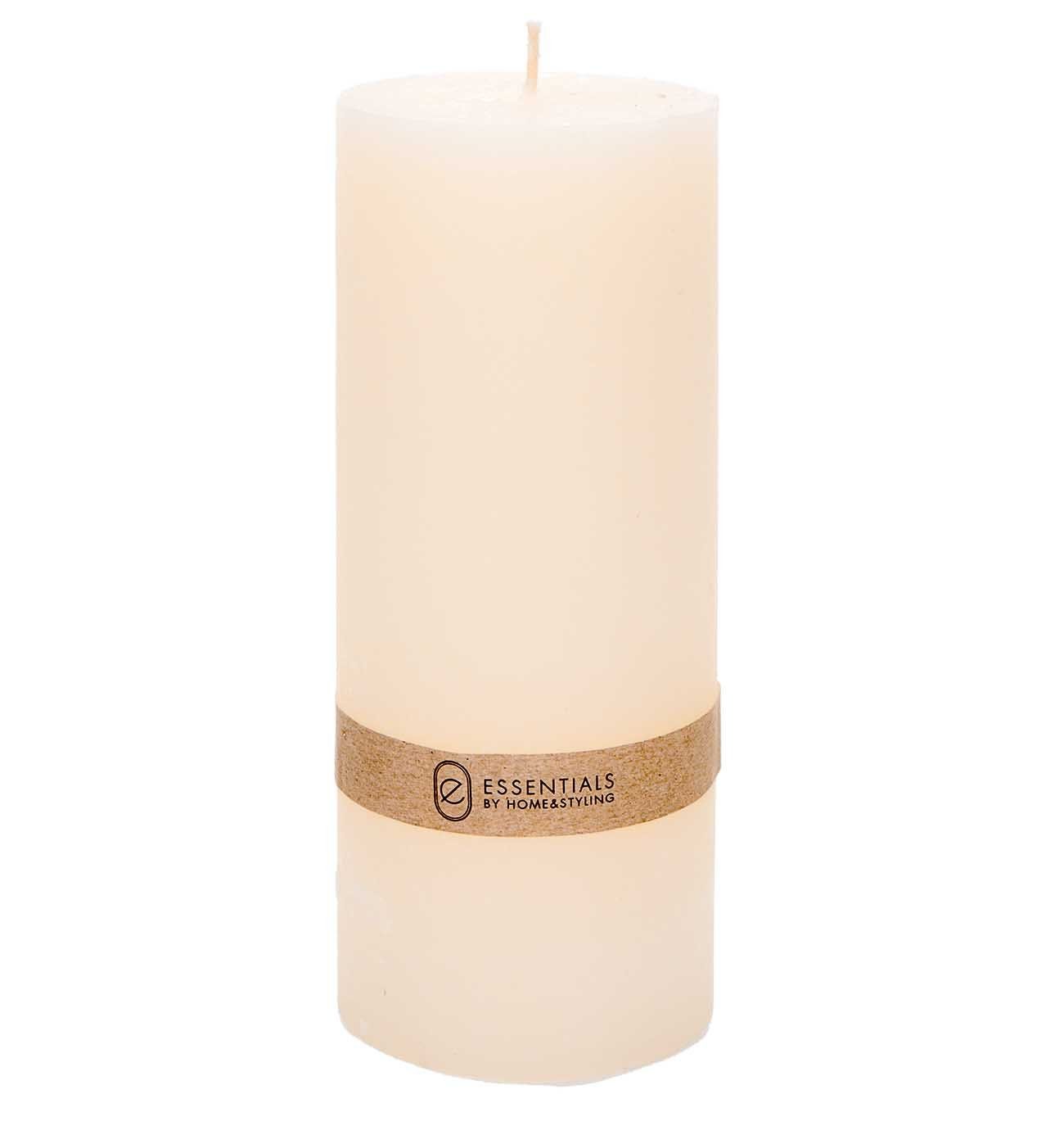 Bubble-Store Adventskerze lange Brenndauer, weiße Kerze (Hx) ca. 17 x 7 cm