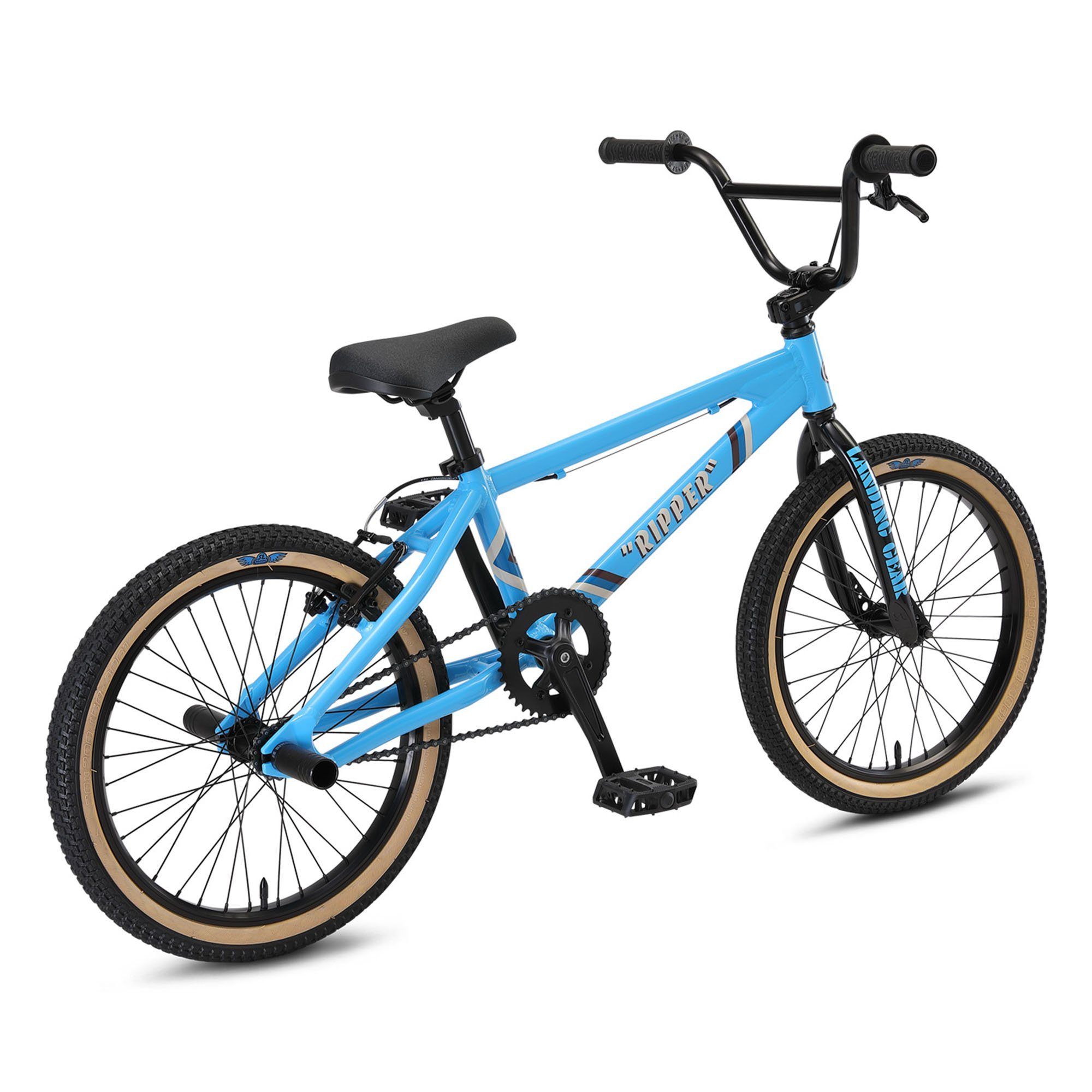 BMX-Rad 20" Ripper SE 140-165cm blue BMX Jugendliche Ripper, Rad Fahrrad 1 Freestyle Bikes Gang, ohne SE Erwachsene Schaltung,