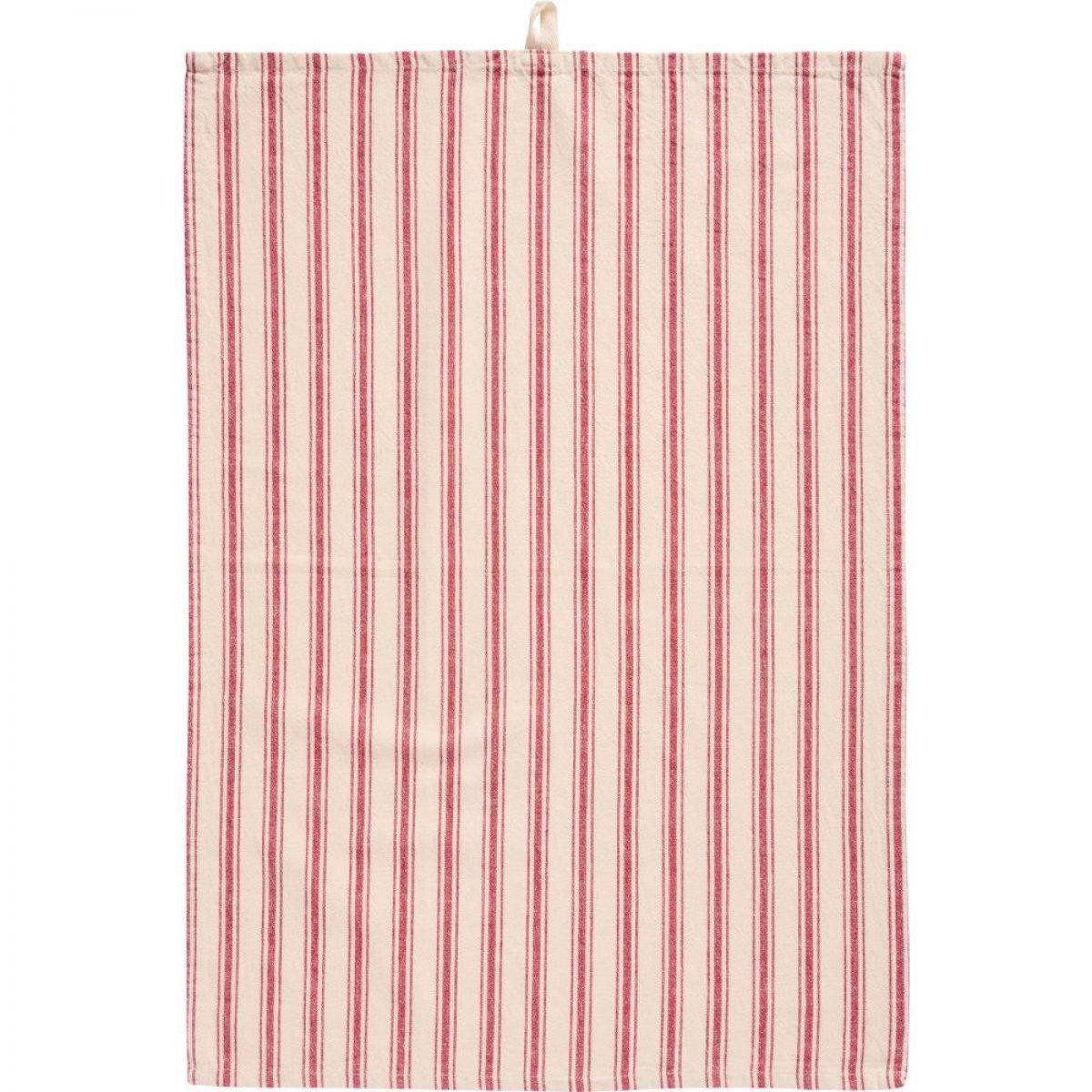 Ib Laursen Geschirrtuch Ib Laursen Geschirrtuch Cecilie Streifen Rot (50x70 günstig online kaufen