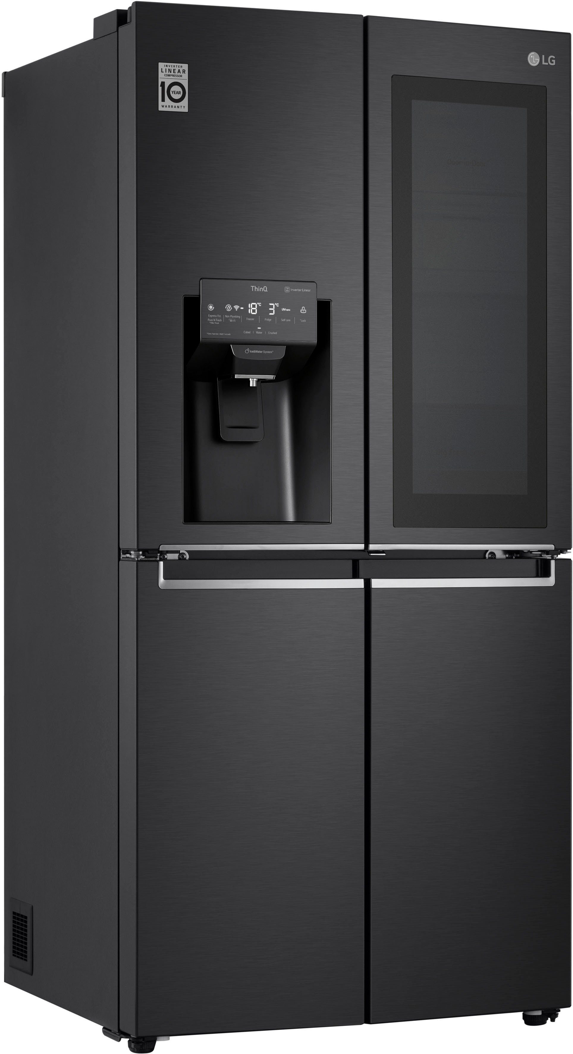 Schwarze LG Side-by-Side-Kühlschränke online kaufen | OTTO