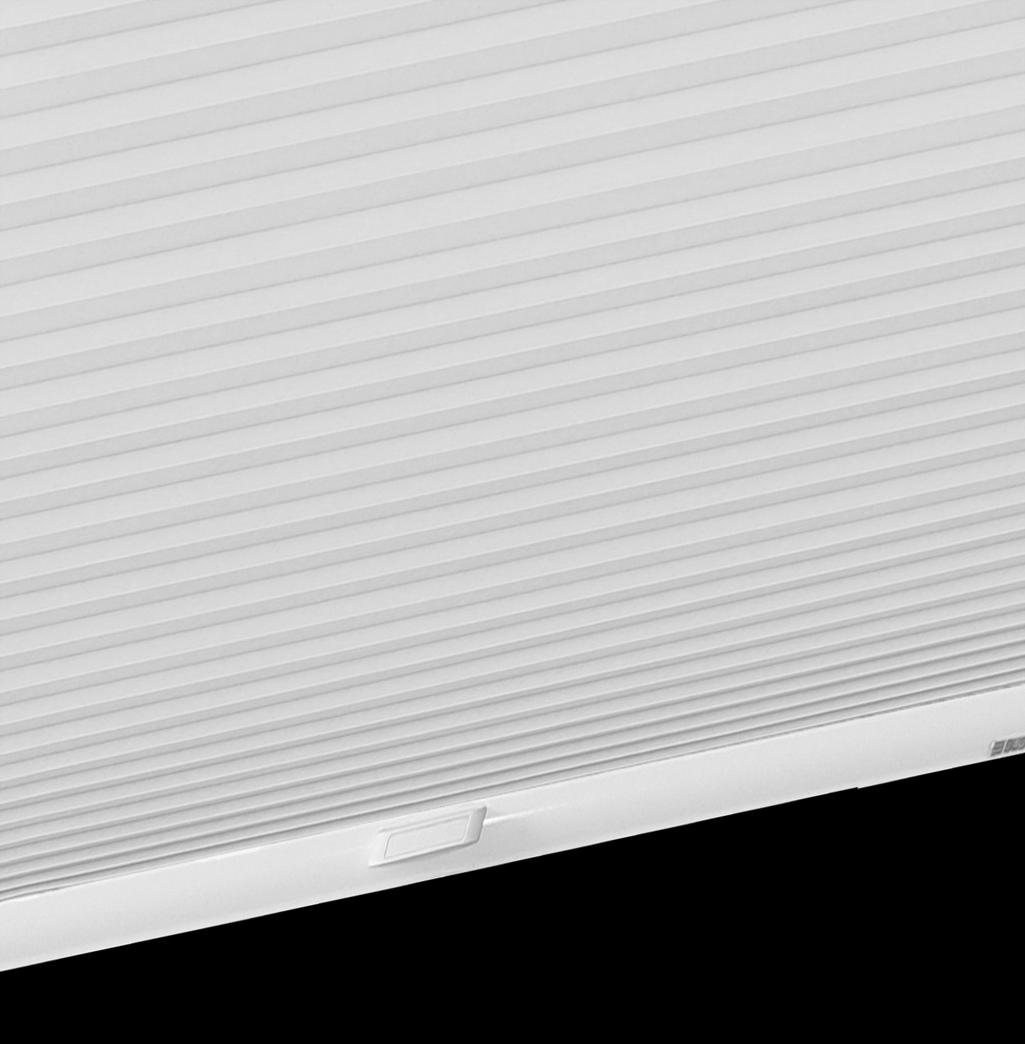 Dachfensterplissee StartUp Style Honeycomb abdunkelnd, weiß sunlines, VD, Führungsschienen verspannt, verschraubt, mit