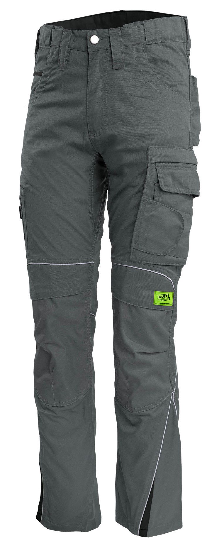 TMG International Arbeitshose Bundhose Cargohose Kultworker Herrenhose gerade und ergonomisch geschnitten - dehnbarer Hosenbund - bis Gr. 82