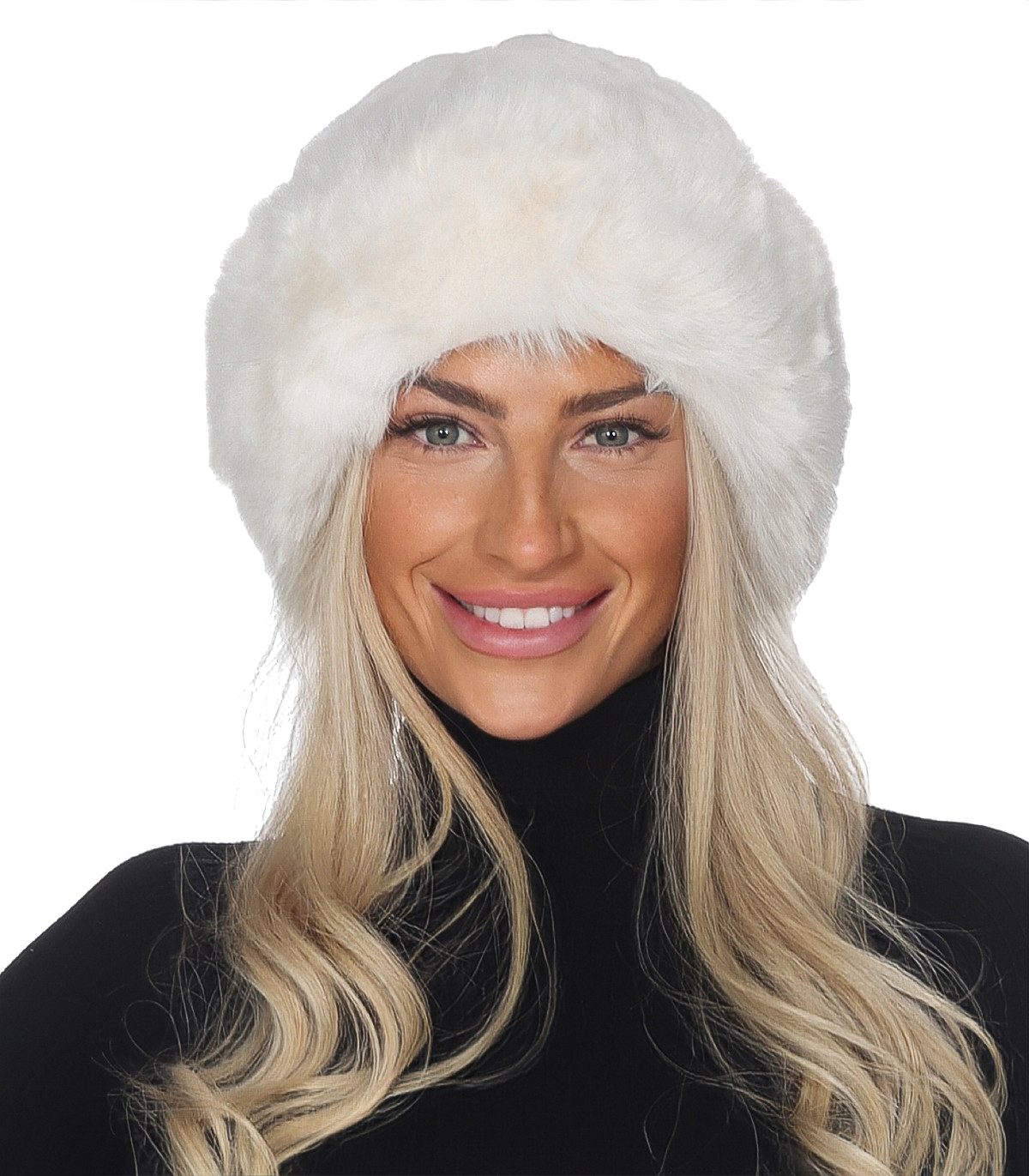 simaranda Fellimitatmützen Damen Mütze 601 Beige günstig online kaufen