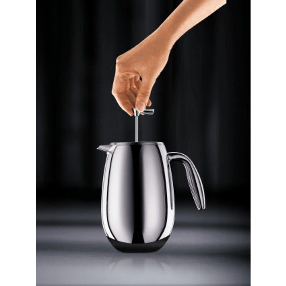Bodum Kaffeebereiter, Doppelwandiger Kaffeebereiter, 1 l, Edelstahl