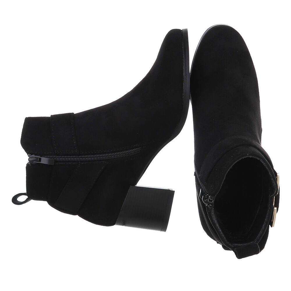 Ital-Design Damen Elegant Stiefelette (88489408) Blockabsatz günstig online kaufen