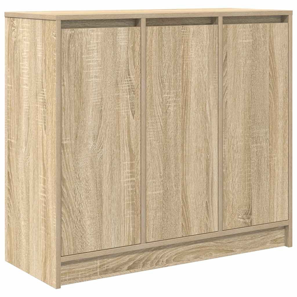 vidaXL Sideboard Sideboard Sonoma-Eiche 85x34x76 cm Holzwerkstoff (1 St) günstig online kaufen