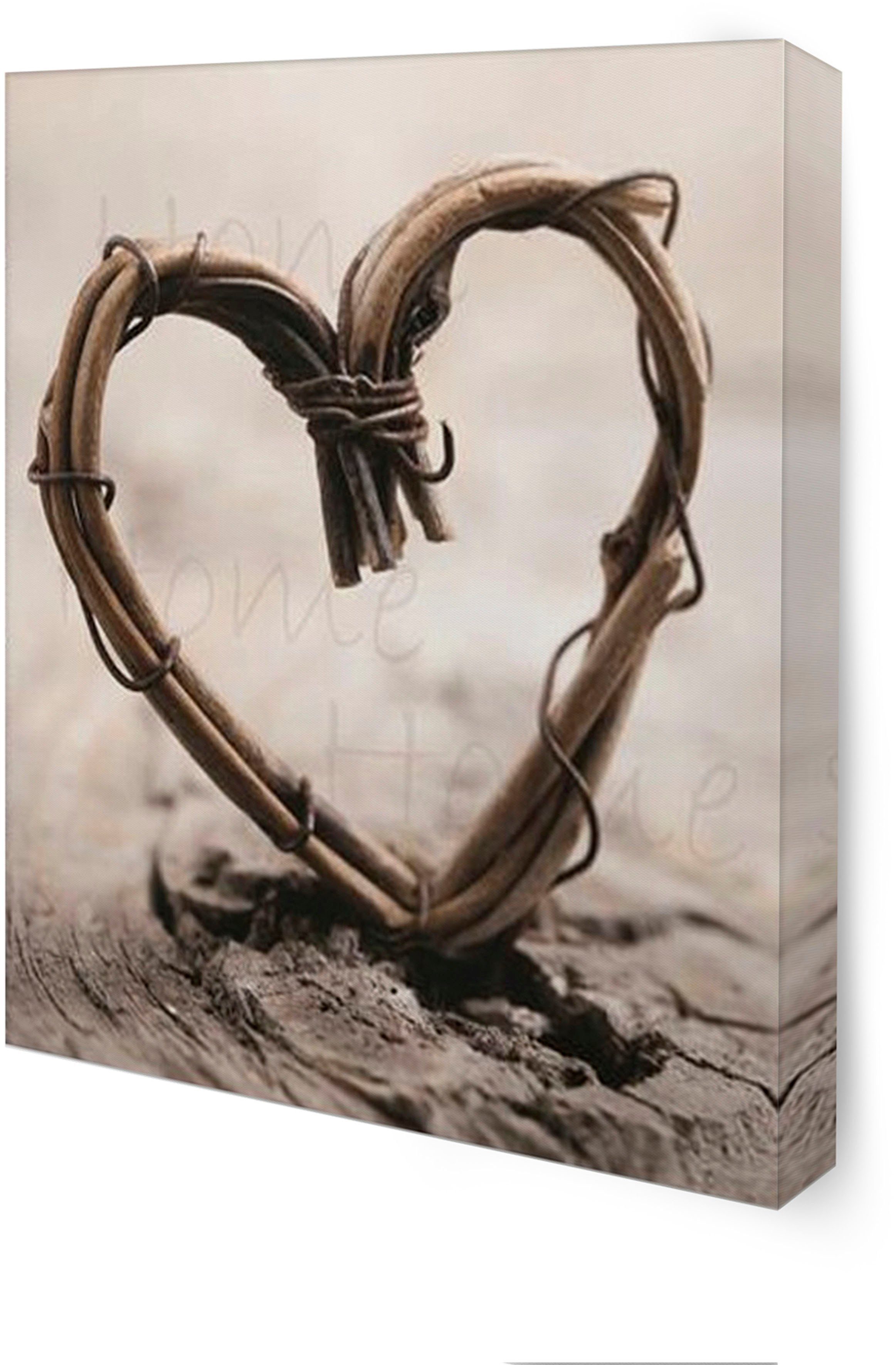 Art for the home Bild home sweet home, Art (5 St), Trautes Heim SET 5-teilig 80x60 cm